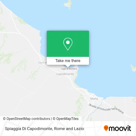 Spiaggia Di Capodimonte map