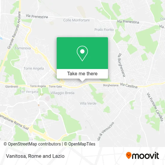 Vanitosa map