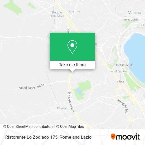 Ristorante Lo Zodiaco 175 map