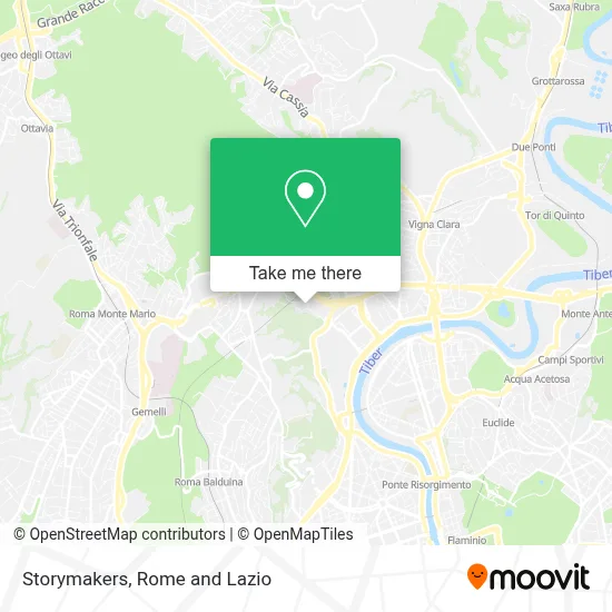 Storymakers map
