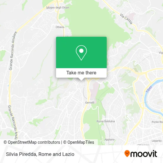 Silvia Piredda map