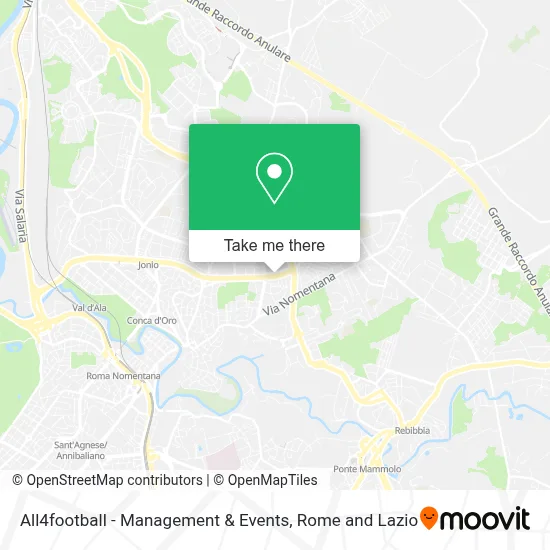 All4football - Management & Events map