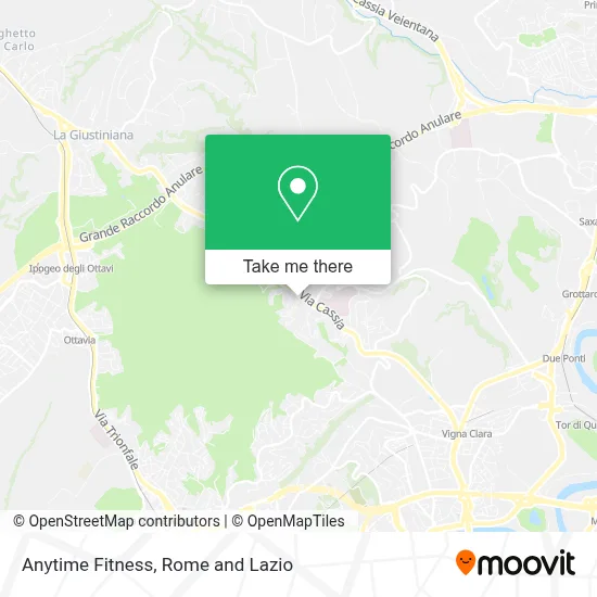 Anytime Fitness map