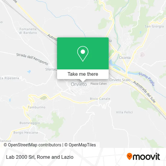 Lab 2000 Srl map