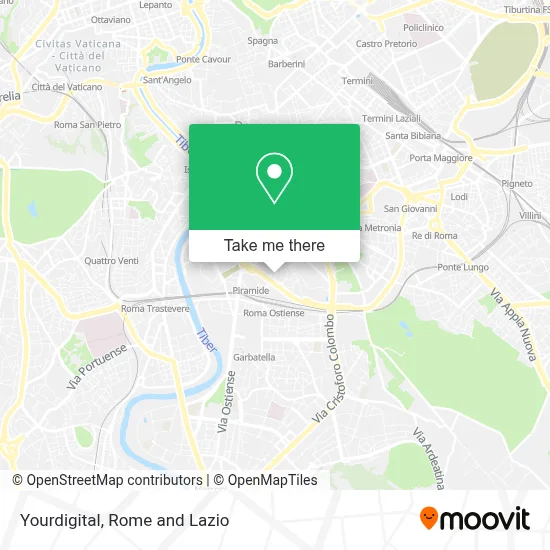 Yourdigital map
