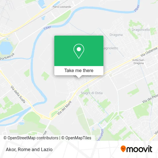 Akor map