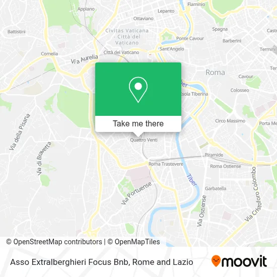 Asso Extralberghieri Focus Bnb map