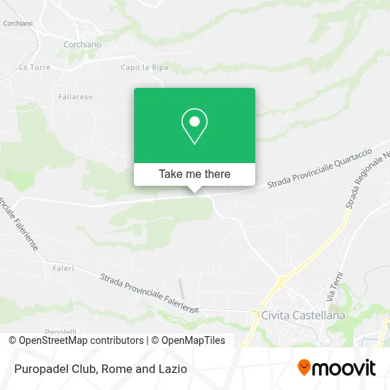 Puropadel Club map