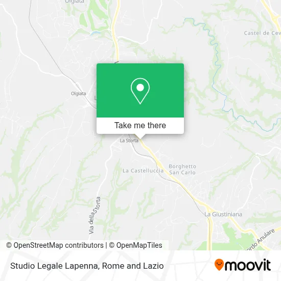 Studio Legale Lapenna map