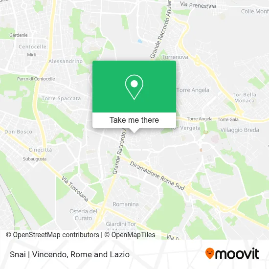 Snai | Vincendo map