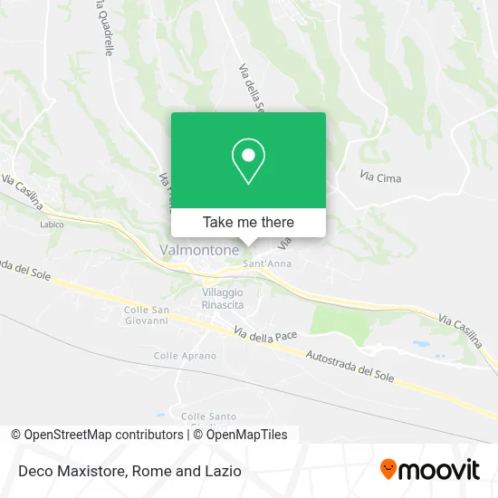 Deco Maxistore map