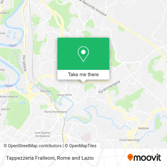 Tappezzeria Fralleoni map