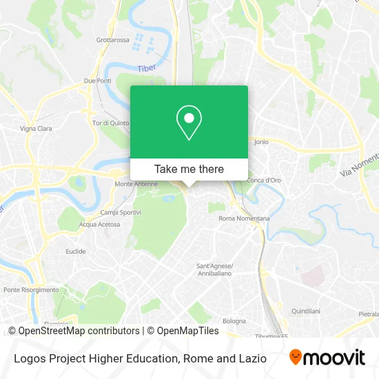 Logos Project Higher Education map