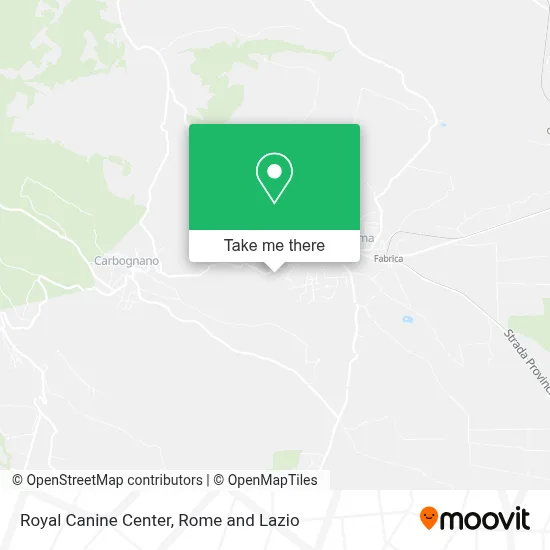 Royal Canine Center map