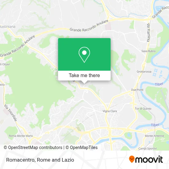 Romacentro map