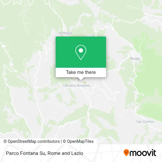 Parco Fontana Su map