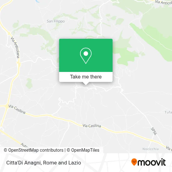 Citta'Di Anagni map