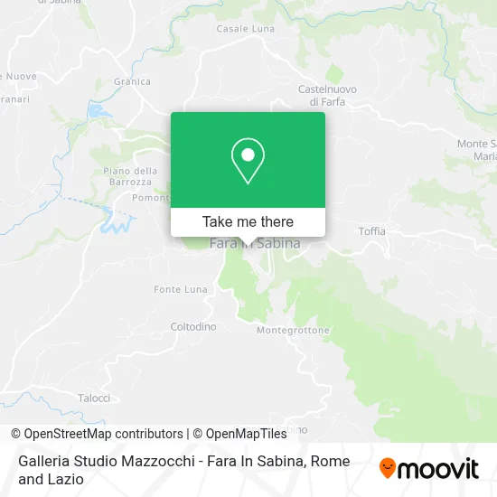 Galleria Studio Mazzocchi - Fara In Sabina map