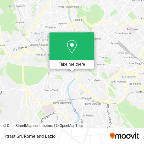 Itrast Srl map