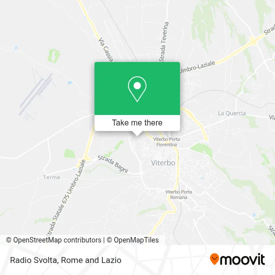 Radio Svolta map