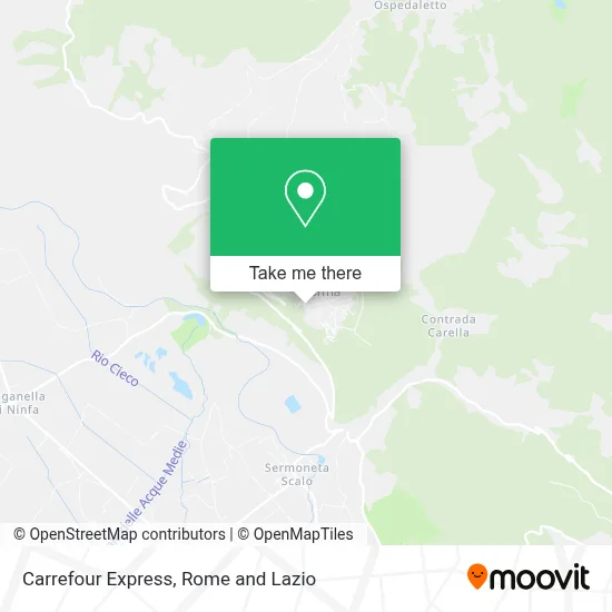 Carrefour Express map