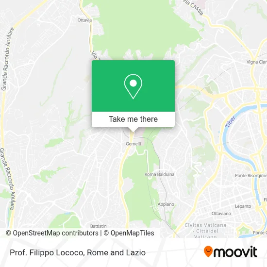 Prof. Filippo Lococo map
