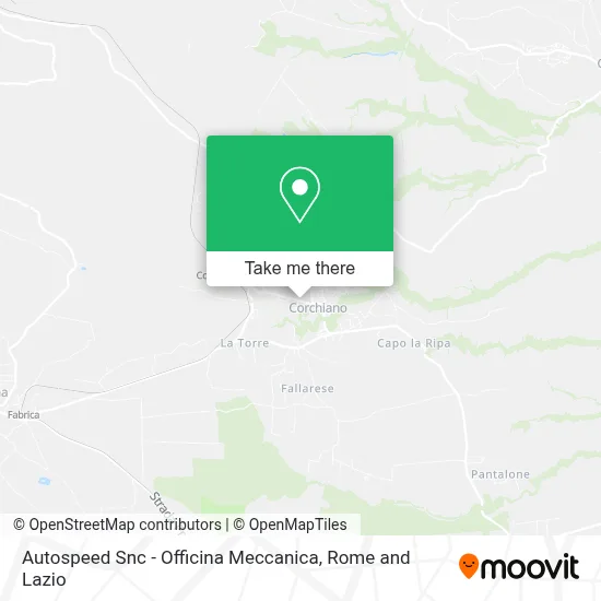 Autospeed Snc - Officina Meccanica map