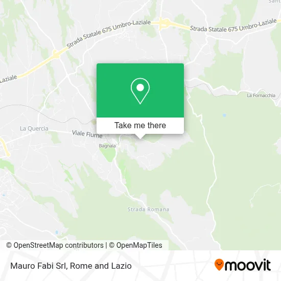 Mauro Fabi Srl map