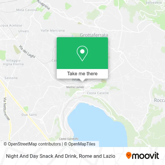 Night And Day Snack And Drink map