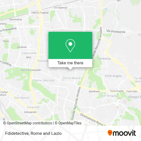 Fdidetective map