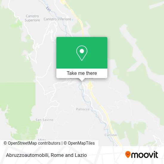 Abruzzoautomobili map