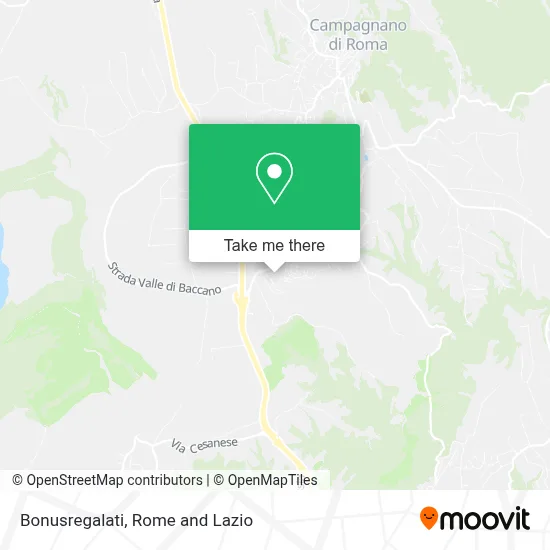 Bonusregalati map