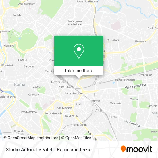 Studio Antonella Vitelli map