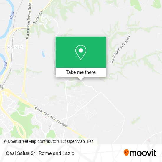 Oasi Salus Srl map