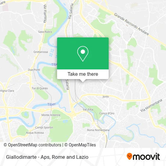 Giallodimarte - Aps map