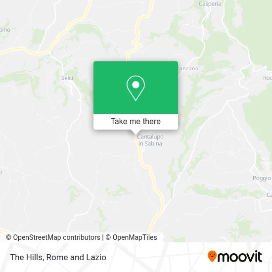 The Hills map