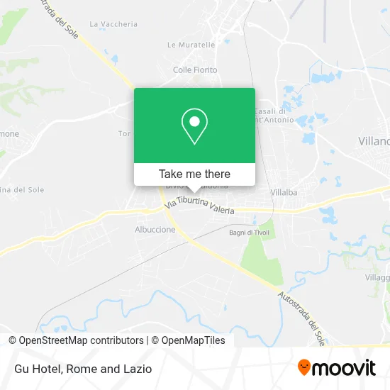 Gu Hotel map