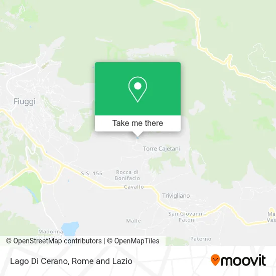 Lago Di Cerano map