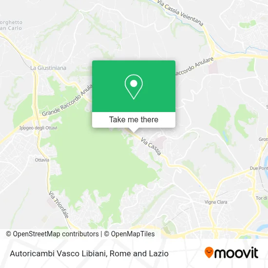 Autoricambi Vasco Libiani map