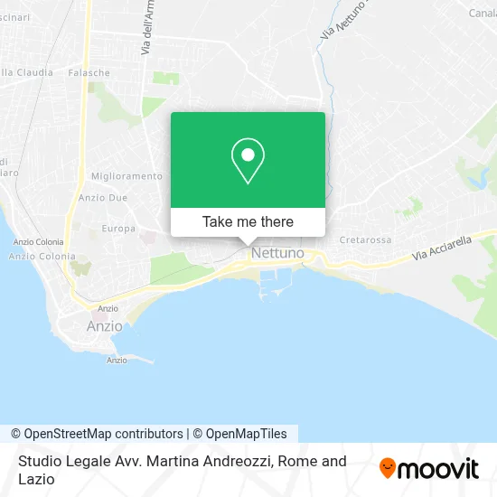 Studio Legale Avv. Martina Andreozzi map