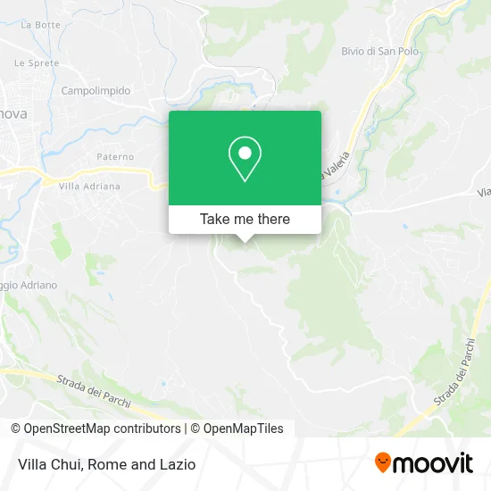 Villa Chui map