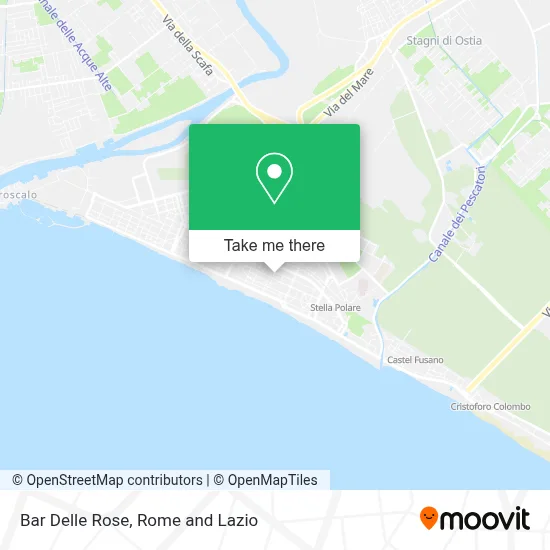Bar Delle Rose map