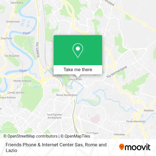 Friends Phone & Internet Center Sas map