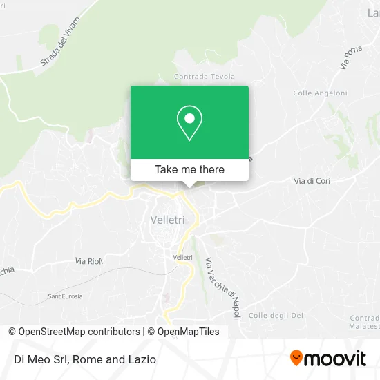Di Meo Srl map