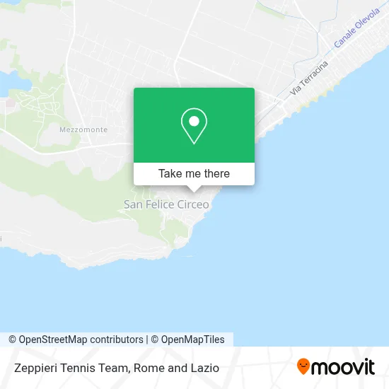 Zeppieri Tennis Team map