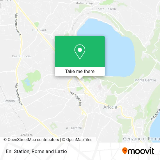 Eni Station map