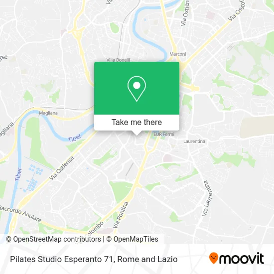 Pilates Studio Esperanto 71 map