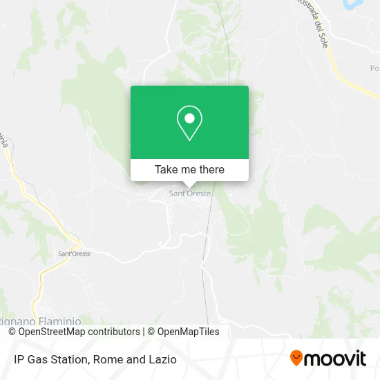 IP Gas Station map