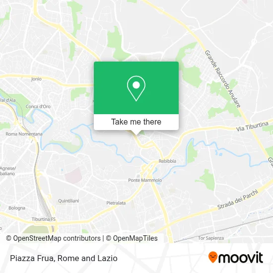 Piazza Frua map