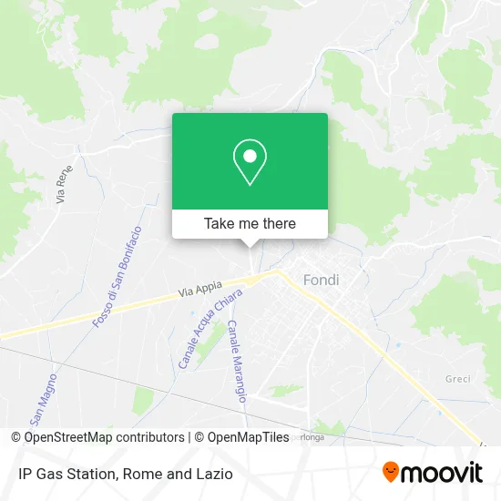 IP Gas Station map